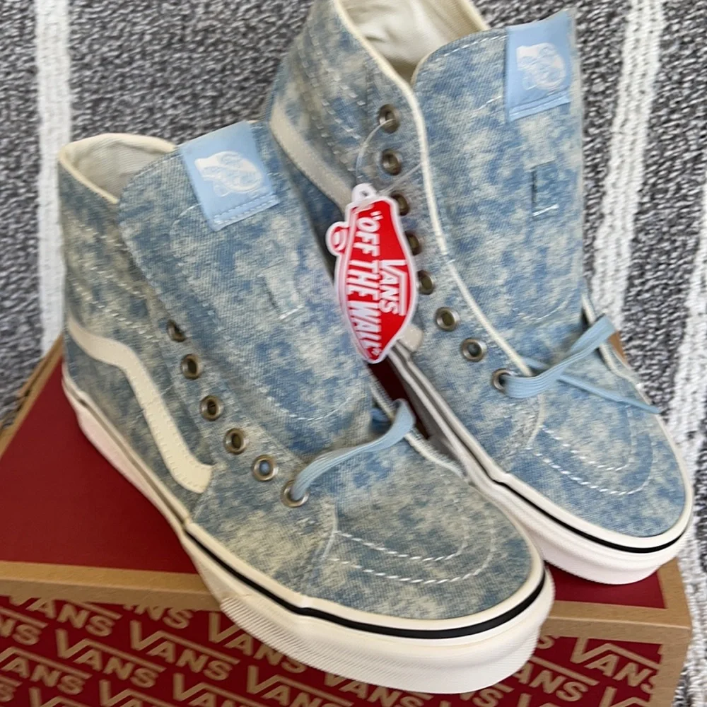 Vans Sk8-Hi Tapered Denimdstry Winter Sky/Marshmallow WMNS